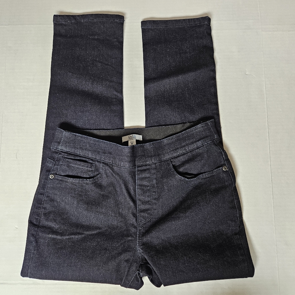 Croft &‎ Barrow 8P Elastic Waistband Denim Jeans